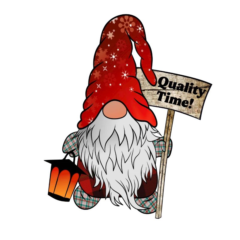 Gnome de Quality Time – Gnome de Noël