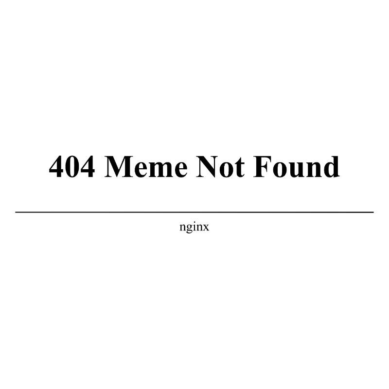 404 Meme Not Found