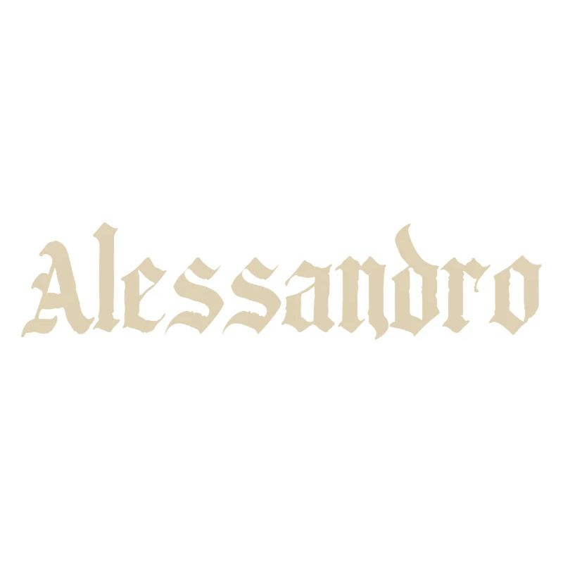 Alessandro Gothic Script