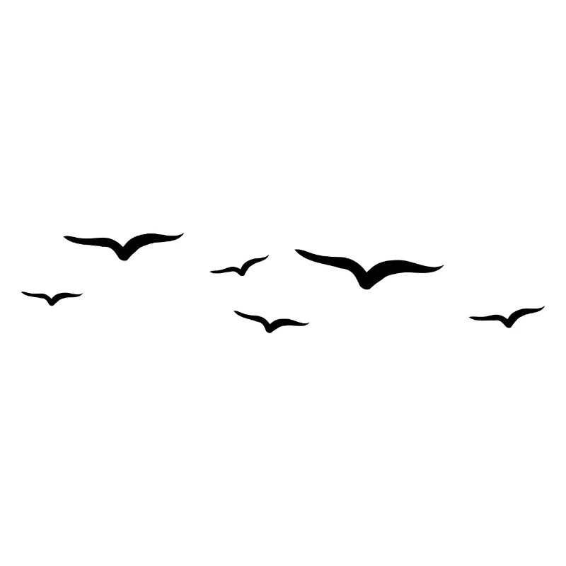 Abstrakte Flugvogel Illustration