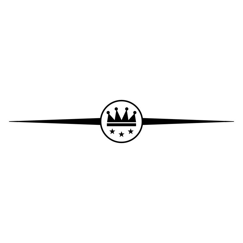 Krone Symbol Linie