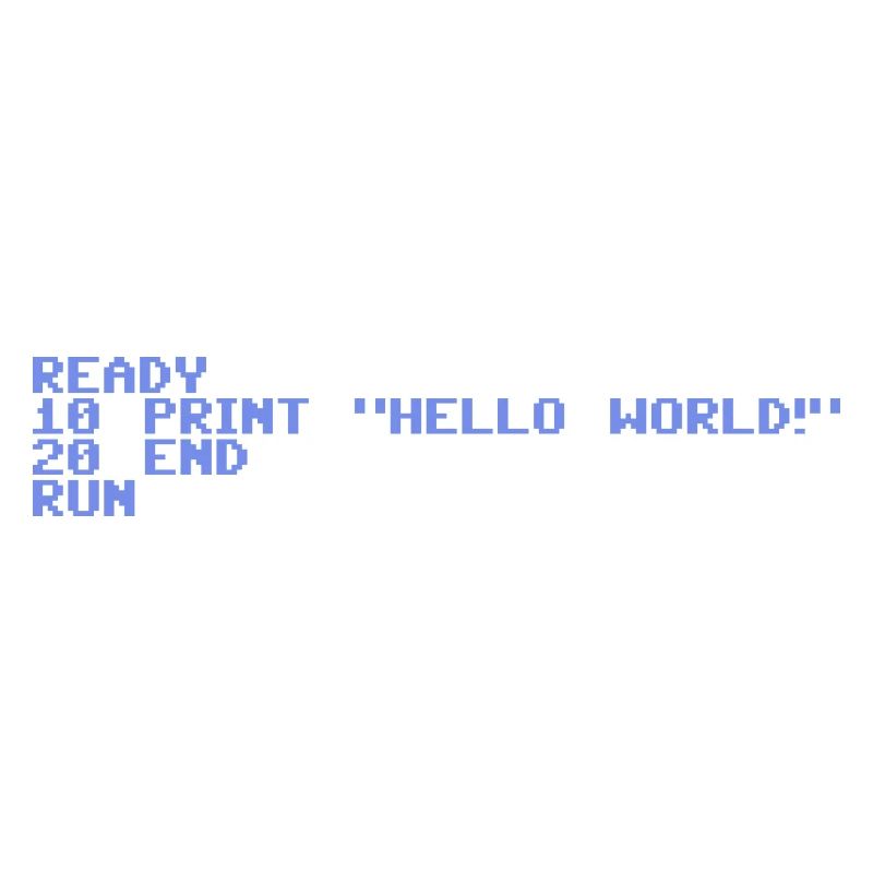 Retro Pixel Hello World