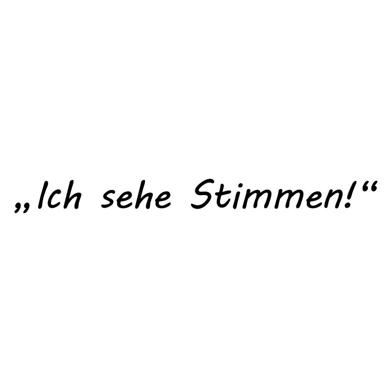 ich sehe stimmen - psycho