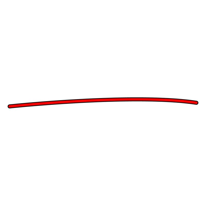 Minimalist Red Line – Modern Statement De