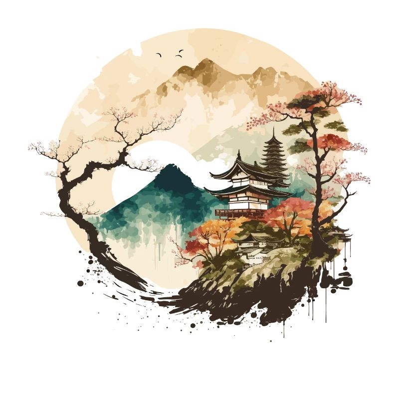Paysage d’anime
