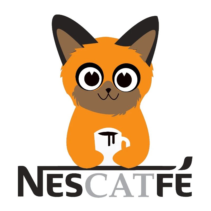 Katze Kaffe Nescatfe Geschenkidee