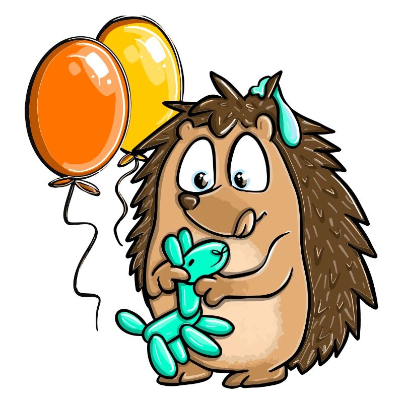 Paulchen Peng Hedgehog Balloons Design Statement