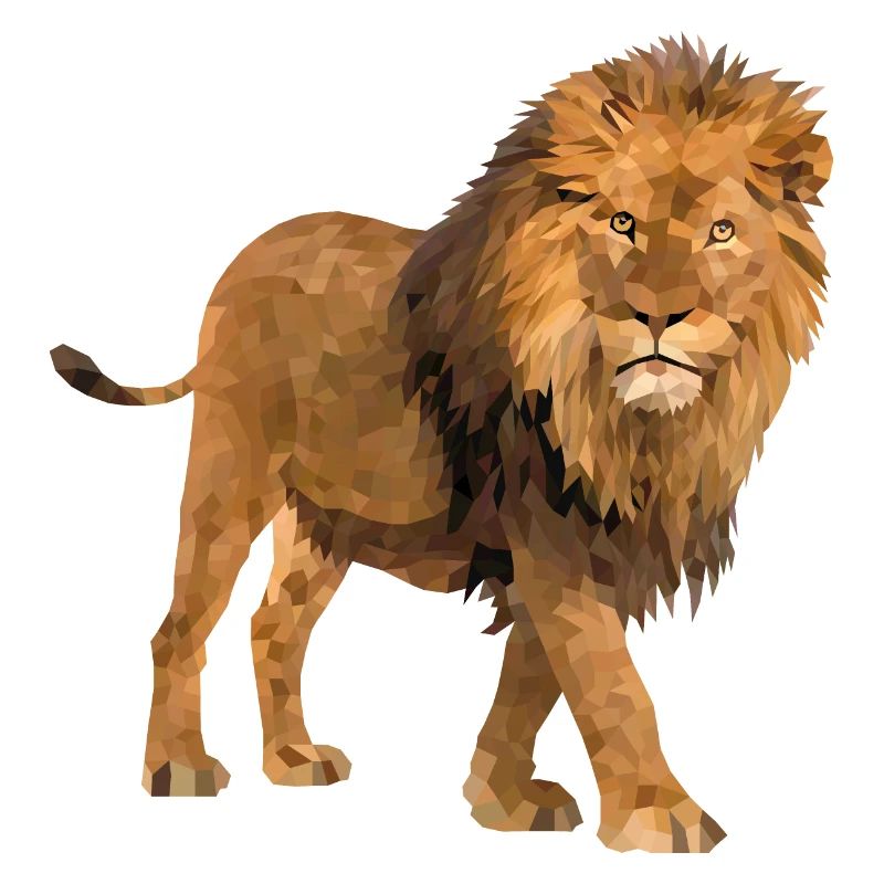 Conception de lion