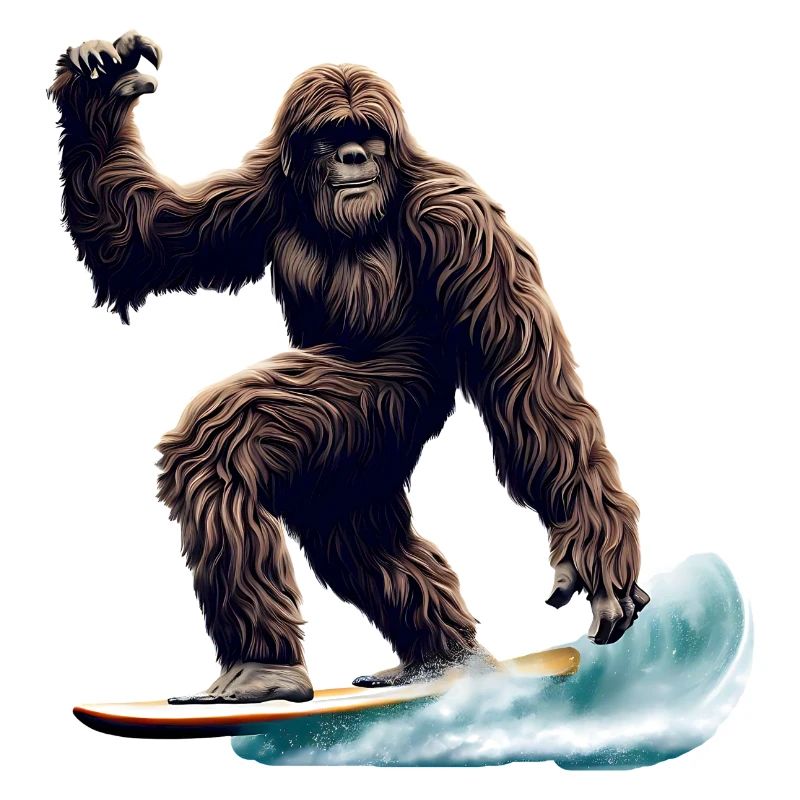 Bigfoot Surfing
