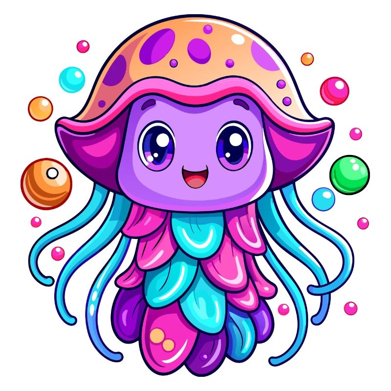 Méduse mignonne