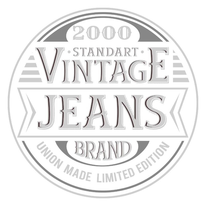 24-jähriges Jubiläum Vintage Made in 2000 Retro