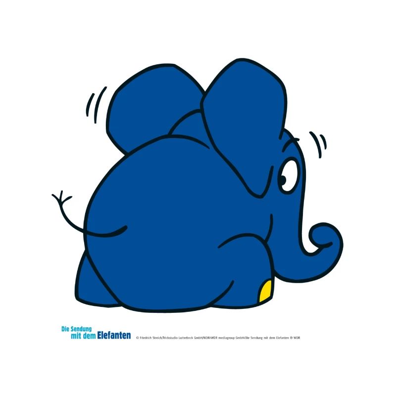 L’éléphant se cache