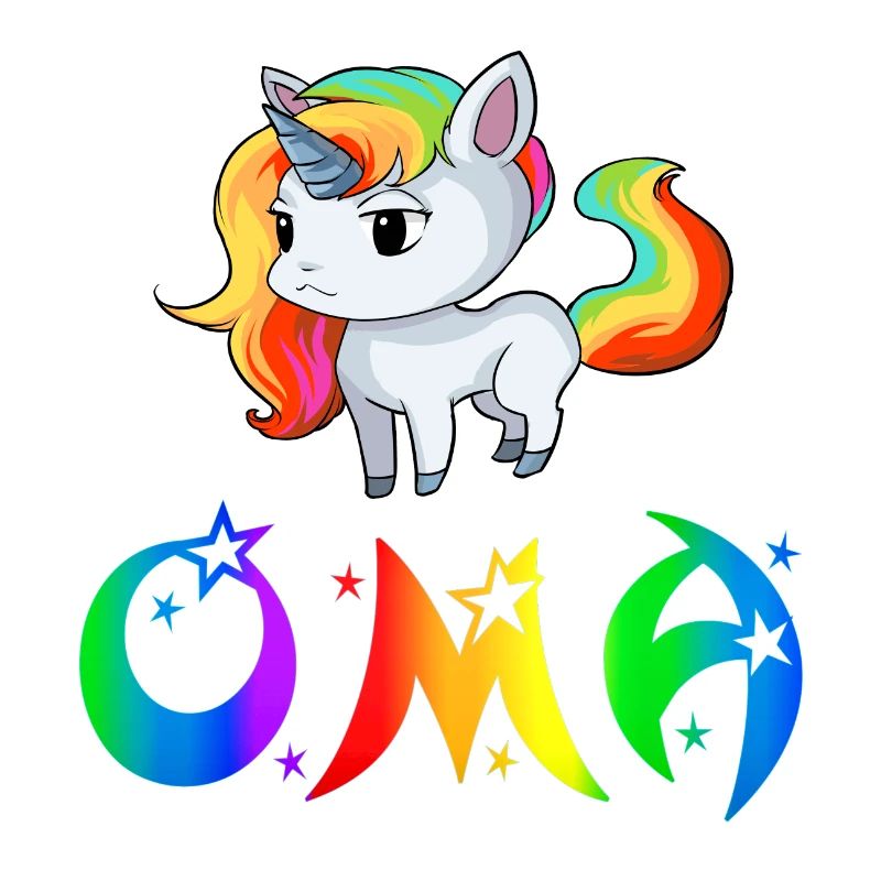 Einhorn Oma