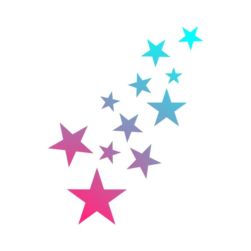 Star symbol asterisk pattern