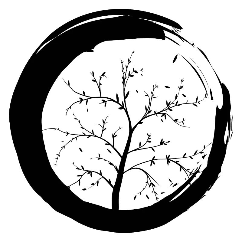 Lebensbaum Zen Baum Herbst