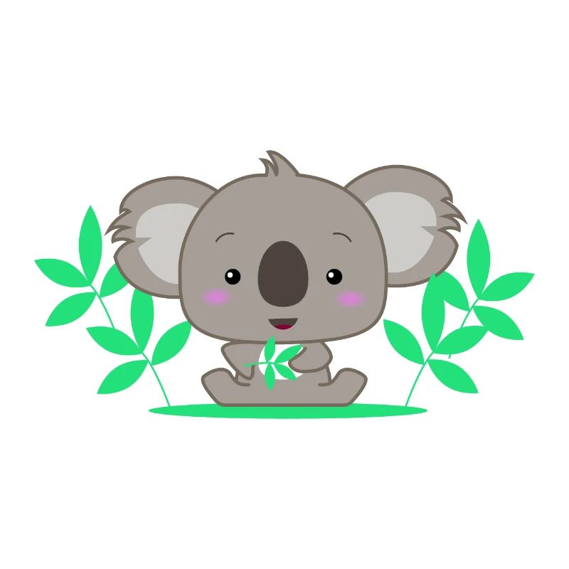 Bébé koala mignon