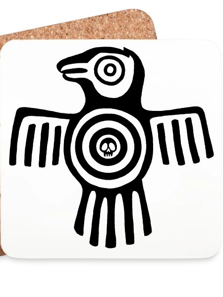 Schwarzer Inka-Vogel