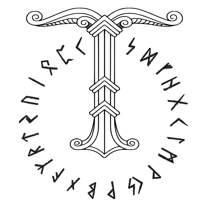 Irminsul Wikinger-Symbol