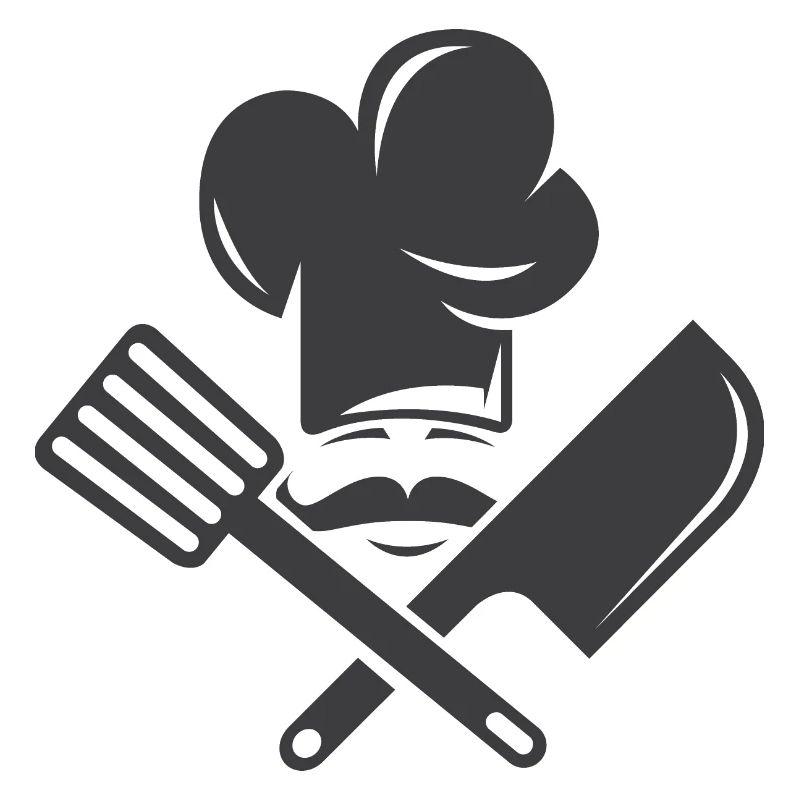 Icône de cuisson Cook Icône Logo d’illustration graphique