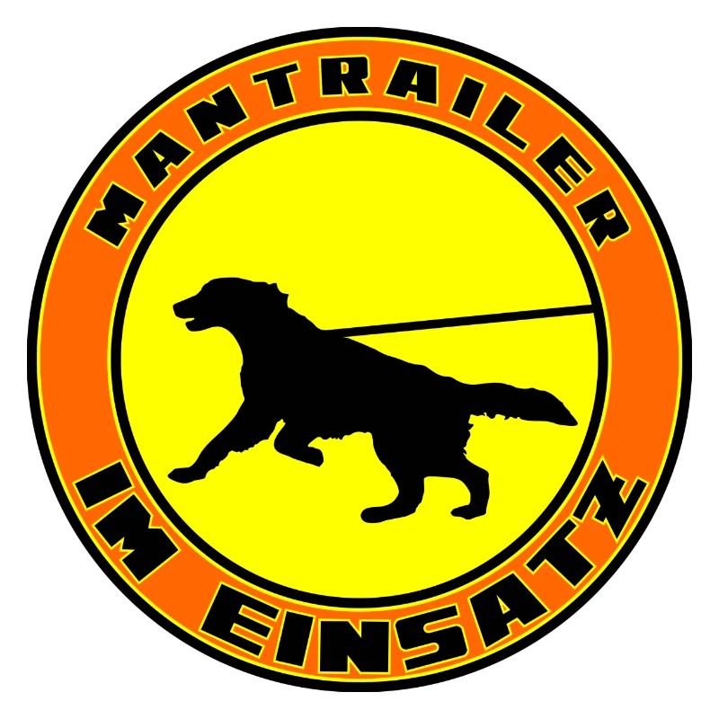 Mantrailer im Einsatz Setter