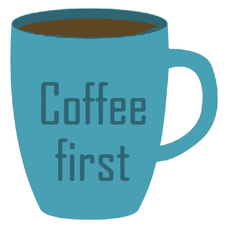 Coffee first