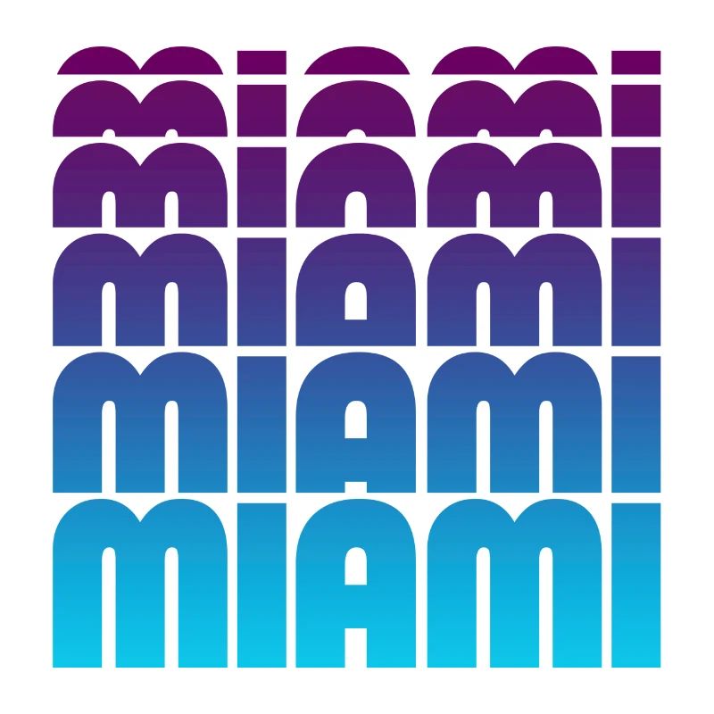 Miami Grid Gradient