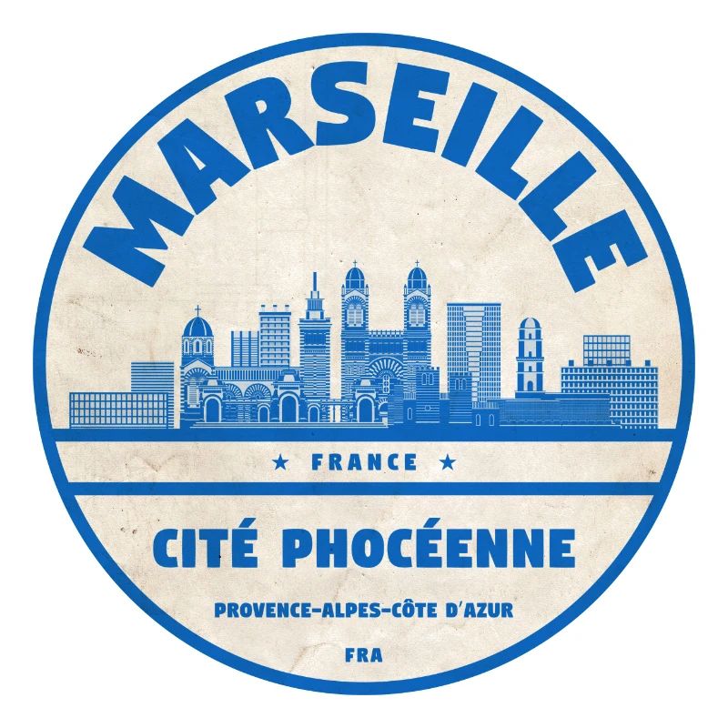 Marseille Cité Phocéenne Emblem