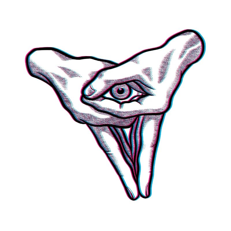 Eye blurred effect