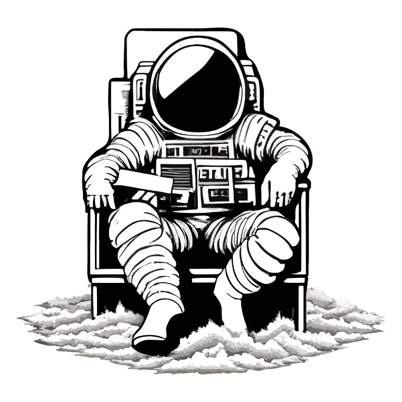 Astronaut chillt