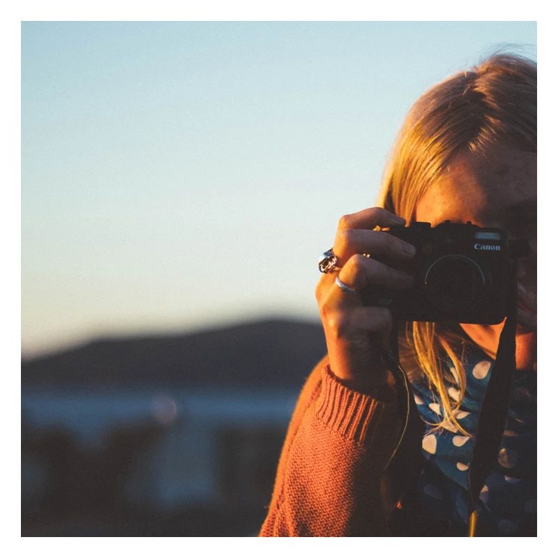 Die Fotografin