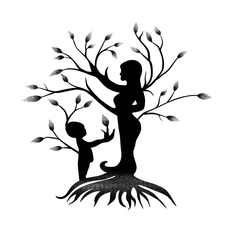 Liebe Mutter und Kind