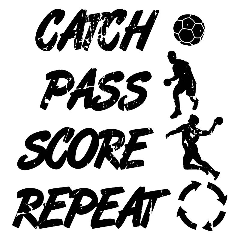 Attraper, passer, répéter, points