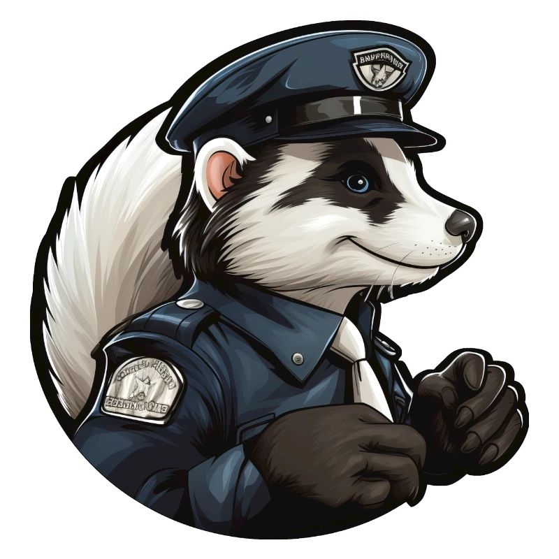 Stinktier Polizei