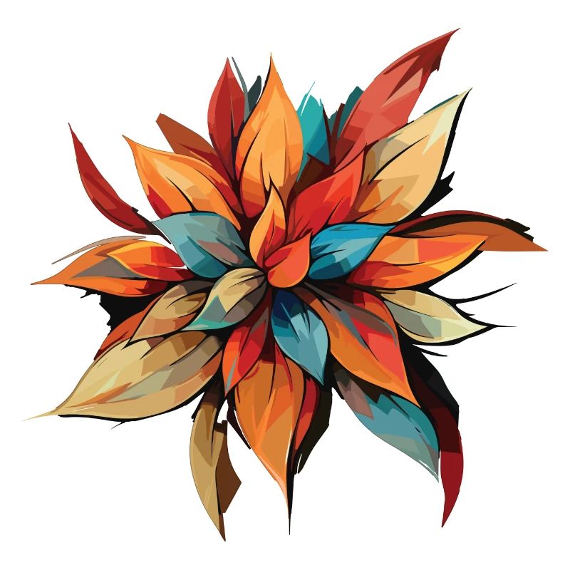 Prismatischer Herbst-Blumenstoß