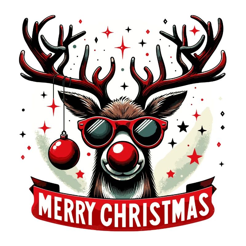 Rentier-Weihnachtsspaß - Original Pullover