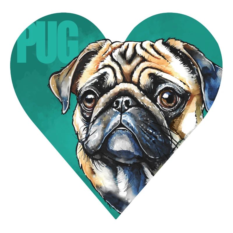 Mops Portrait