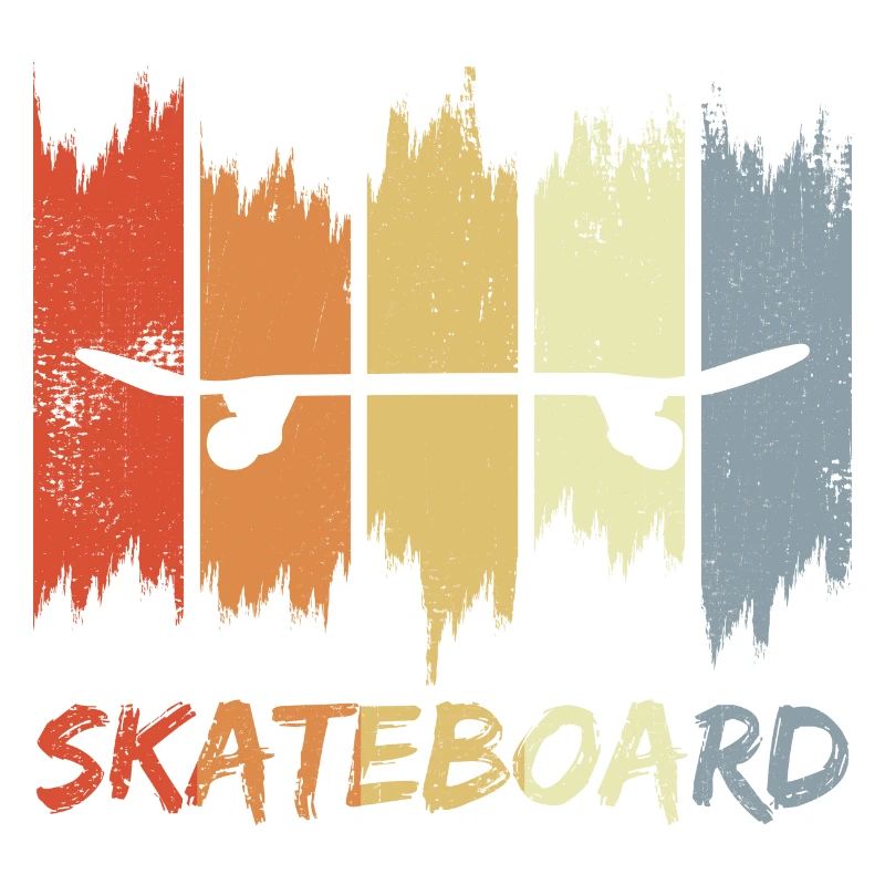 Skateboard Retro Look