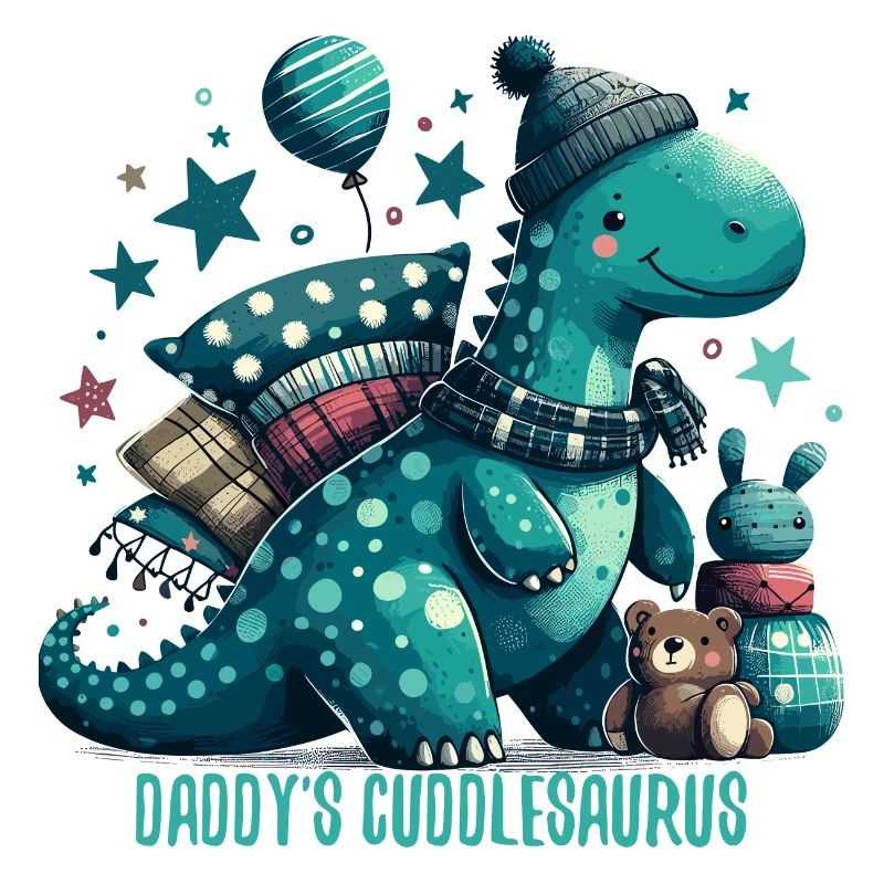Daddy’s Cuddlesaurus Kuschel-Dinosaurier Geschenk