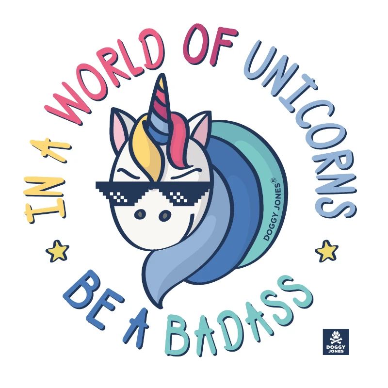 Badass-Einhorn