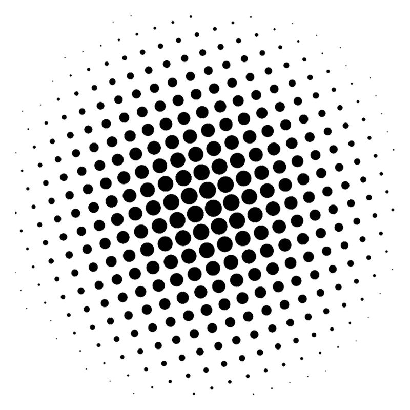Raster schwarz
