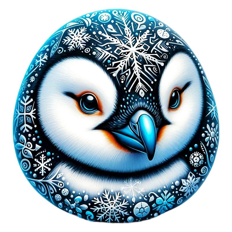 Penguin Snowflake Snowflakes