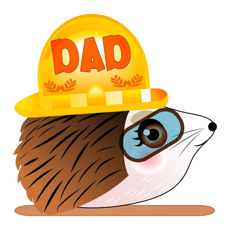 Papa hérisson - Construction