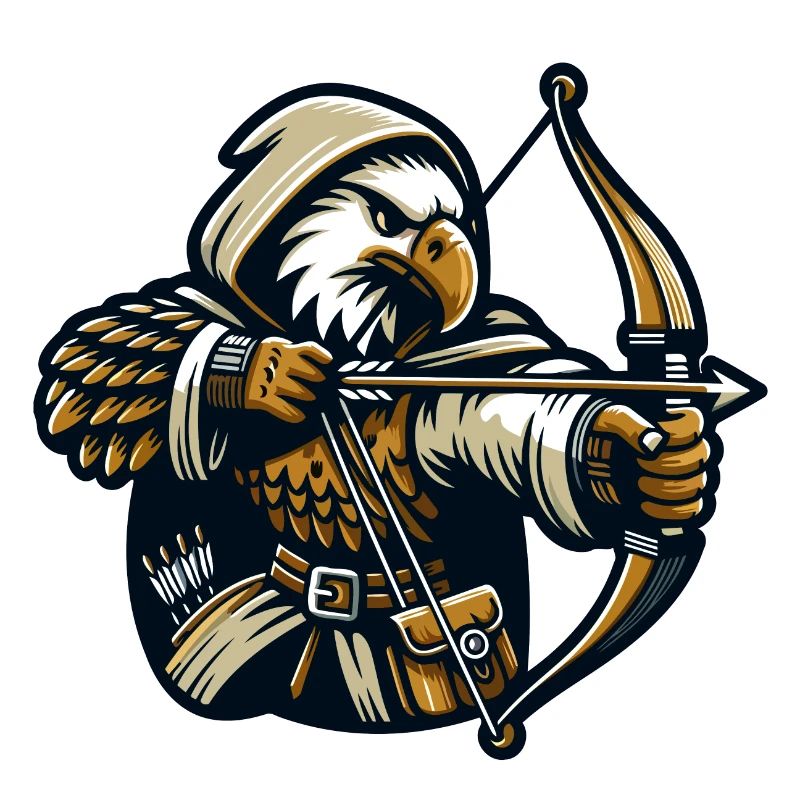 Skyward Archer: The Eagle Marksman
