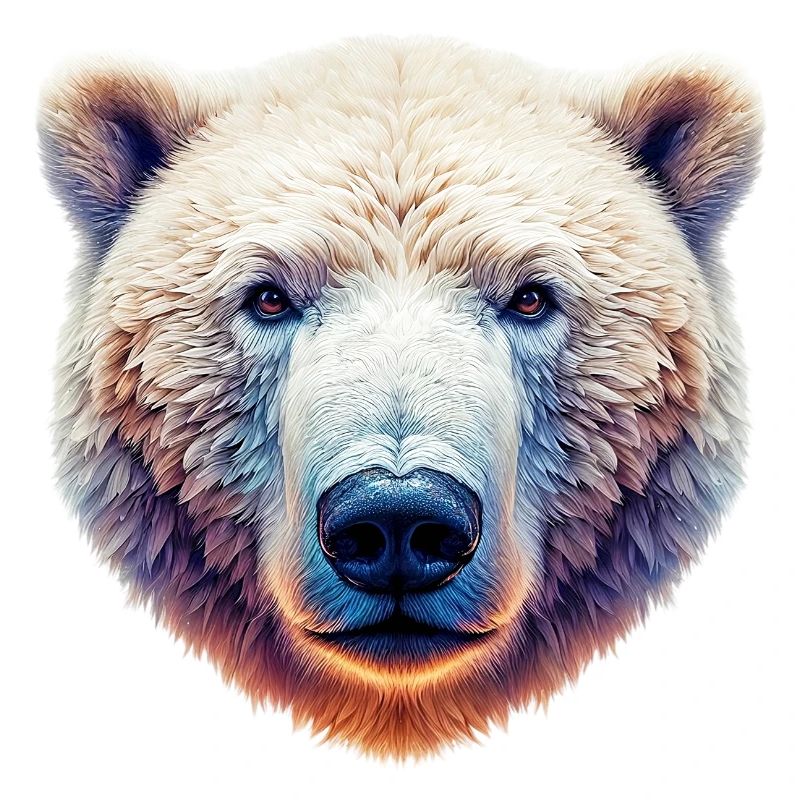 Weißer Eisbär