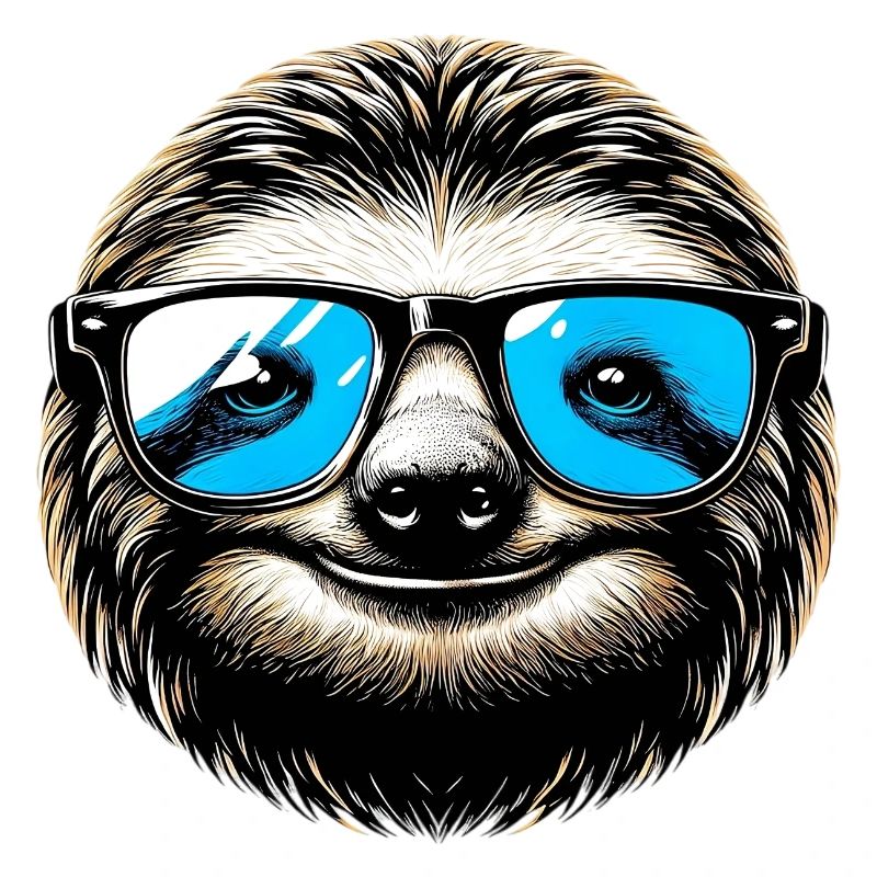 Sloth with Sunglasses