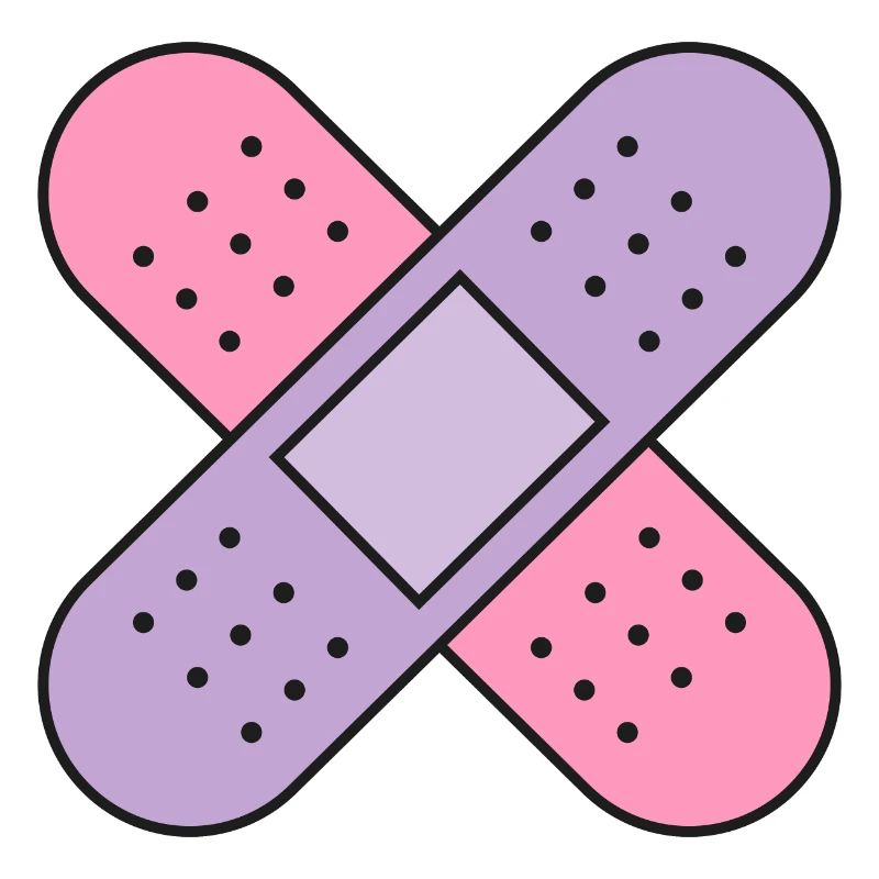 Gips Kreuz Farbe