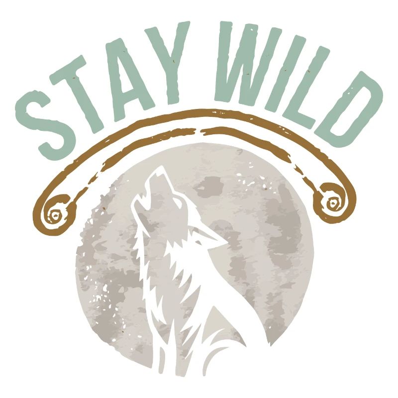 Stay Wild Wolf T-Shirt