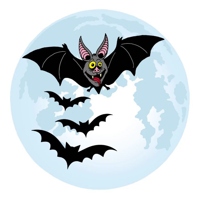 Fledermäuse, Vampire und der Mond
