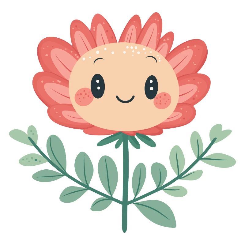 Fröhliche Blume