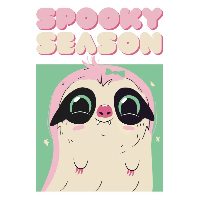 Spooky Season – Cute Vampire Sloth
